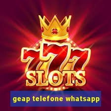 geap telefone whatsapp